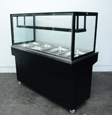 powder coating bainmarie for rice and curry display cabinets for sale in sri lanka